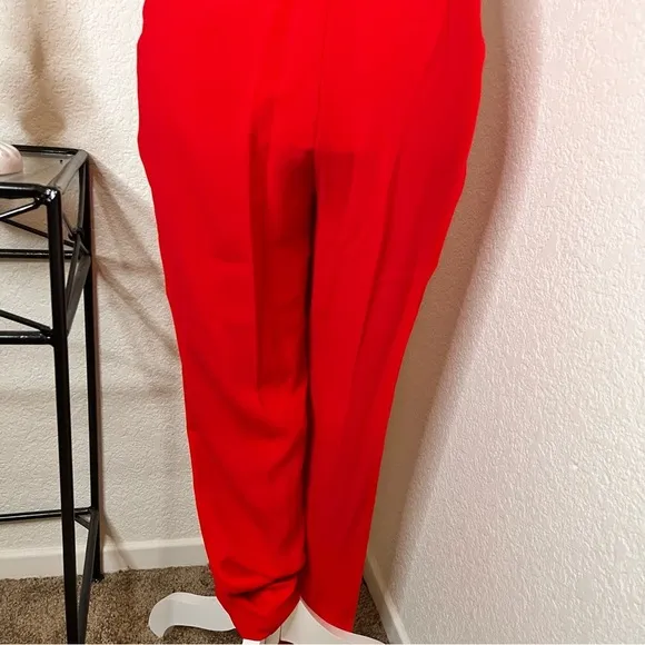 AMANDA UPRICHARD Red Cherri Sweetheart Jumpsuit‎ NWOT Size P - Image 15