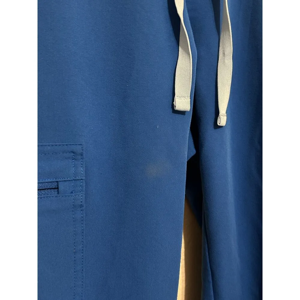FIGS Women's Size XS Scrub Pants Blue Joggers Stretch Dentist Medical Trousers - Image 6