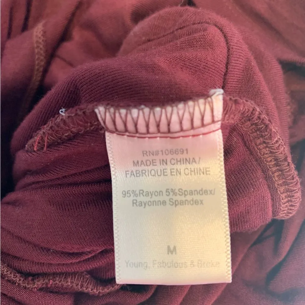 NWT Young Fabulous & Broke Genesis Midi Dress SIZE M - Image 6