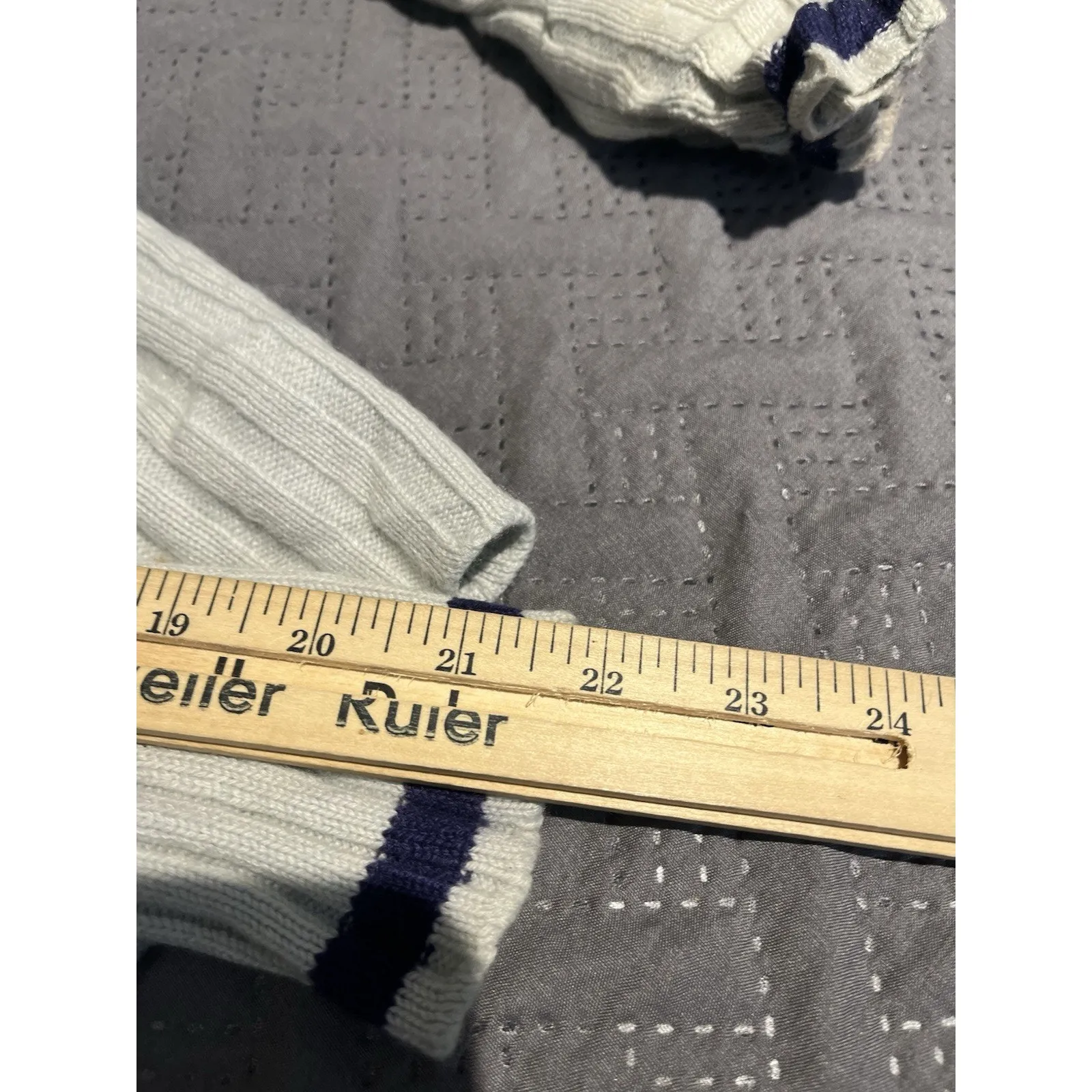 Vtg Malo Women's 42 made in italy button 100% cashmere cardigan sweater Gray Size L - Image 6