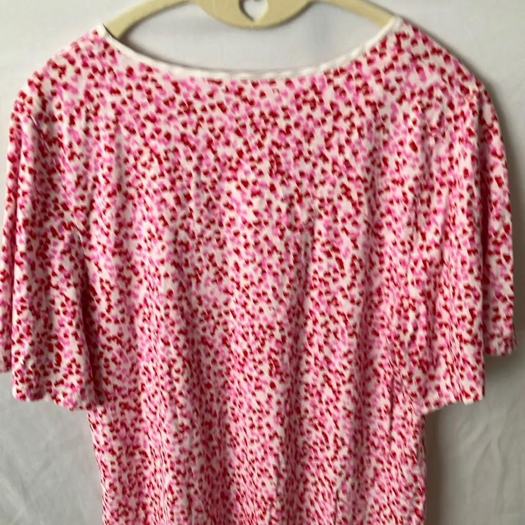 Kate Spade: Pink Floral V-Neck Sleep Dress- M - Image 8