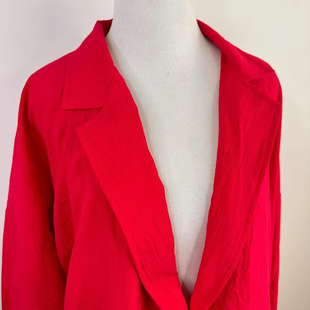 G.W. by Graff Vintage Pink Button Blazer Size Small - Image 9