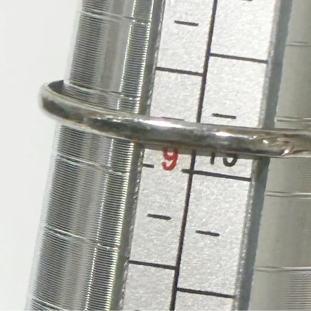 925 Sterling Silver Ring Size 9 Abalone Shell Handmade Jewelry - Image 5