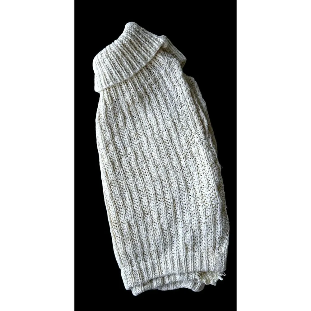 Vintage There is Only One Mister Pants Sleeveless Knit Sweater Medium Ye… Yellow Size undefined - Image 7