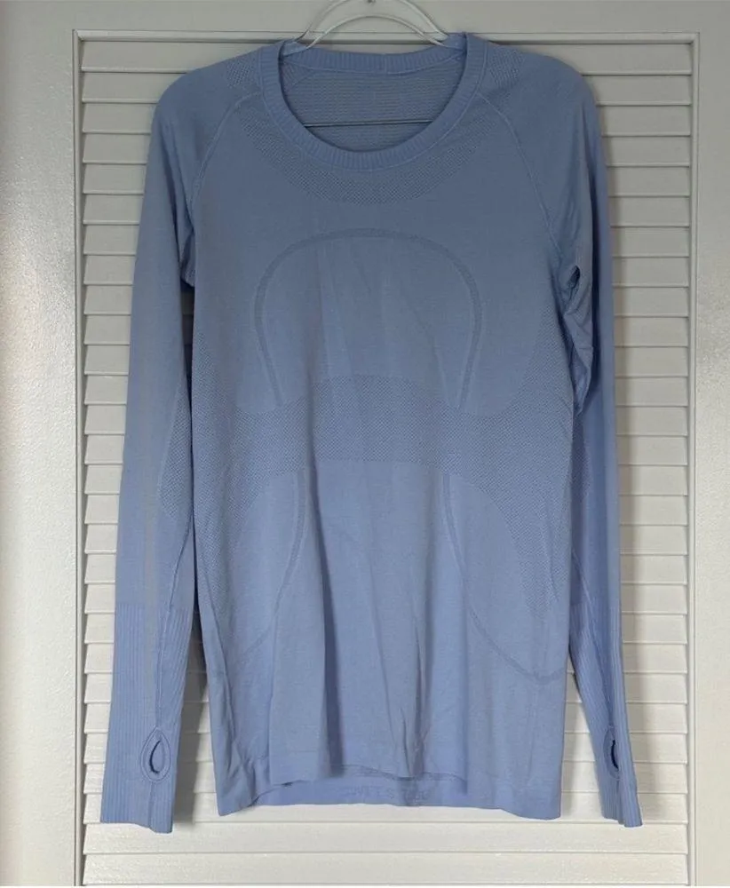 Lululemon Swiftly Tech Long Sleeve Crew
Serene Blue / Serene Blue Size 10 - Image 5