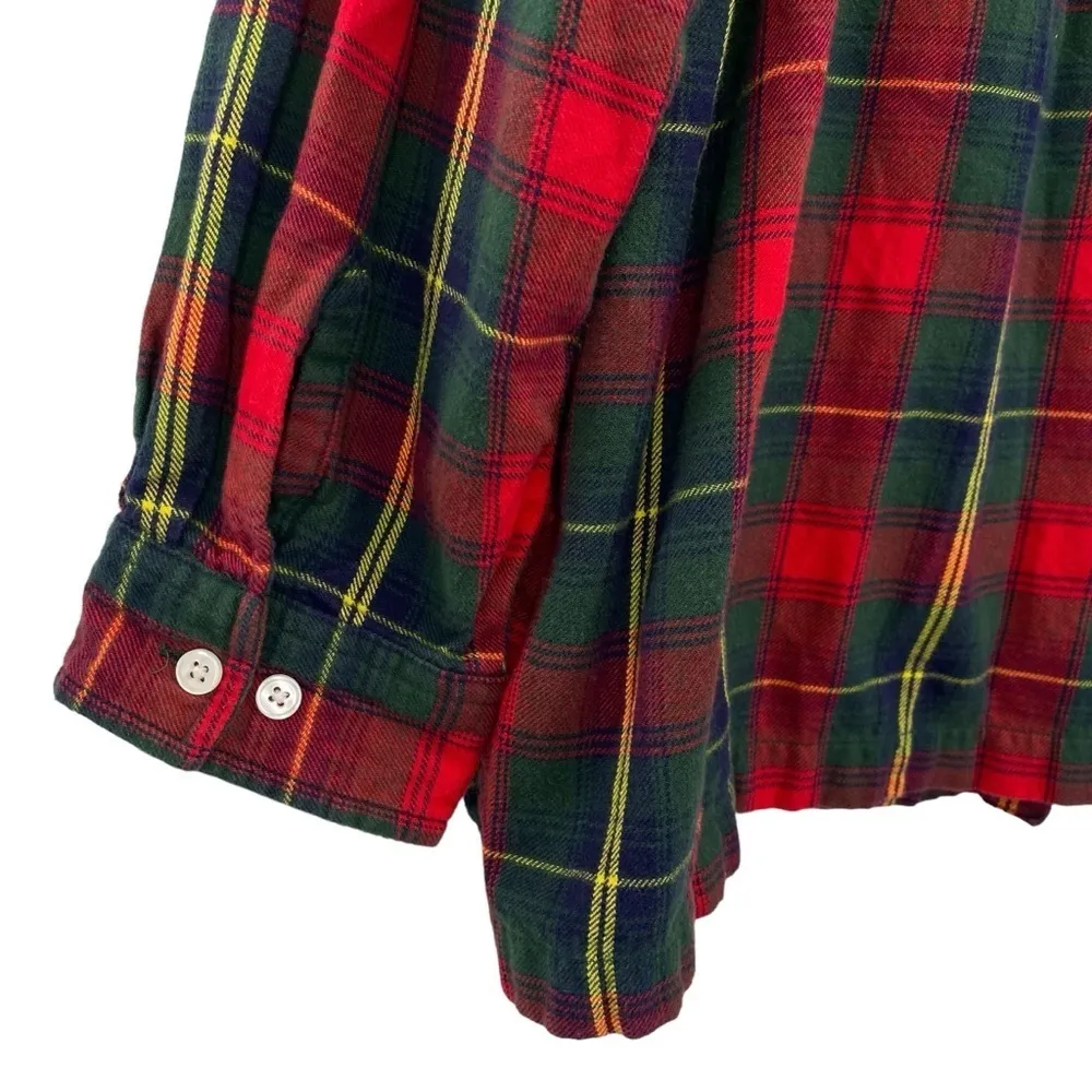 Vintage Blair Women’s Plaid Flannel Button Down Size 2XL - Image 6