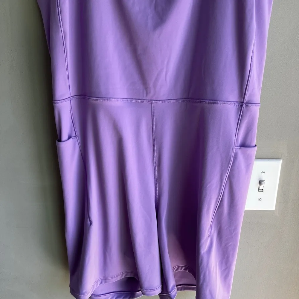 CALIA NWT Inspire Bodysuit Purple Lycra Activewear Yoga Gym XL NWT Athlete - Image 8