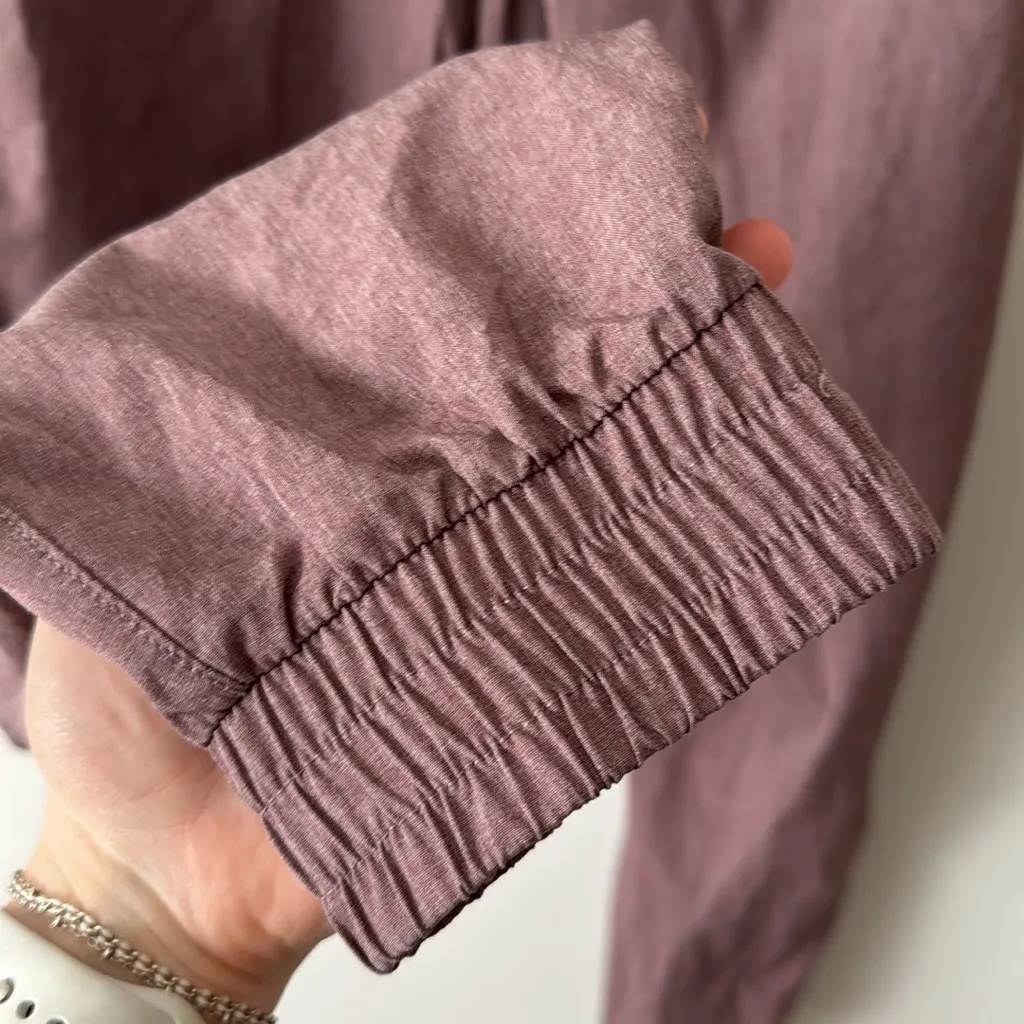 Albion S Destination Joggers in Heather Maroon Pink Tall - Image 6