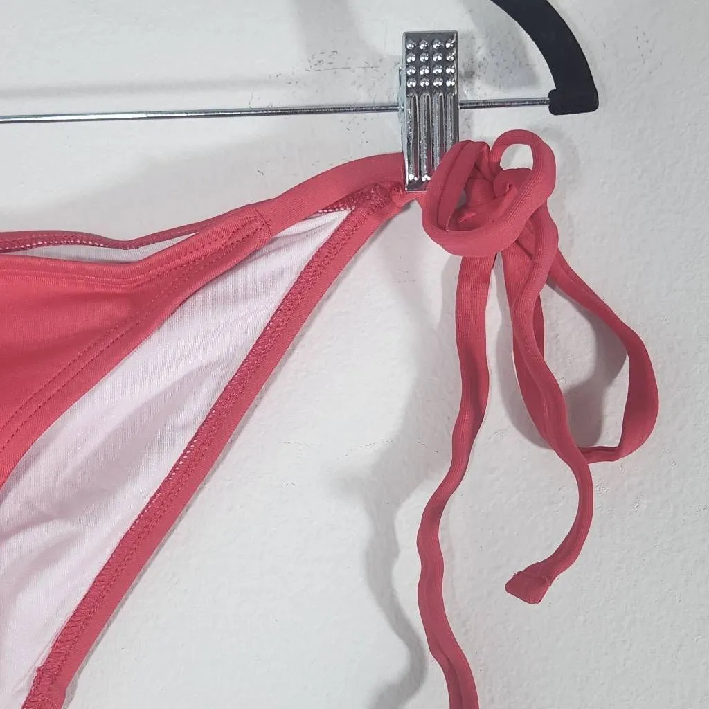 Frederick's of Hollywood Pink Bikini Bottoms Size Small NWT Pink String Bikini - Image 3