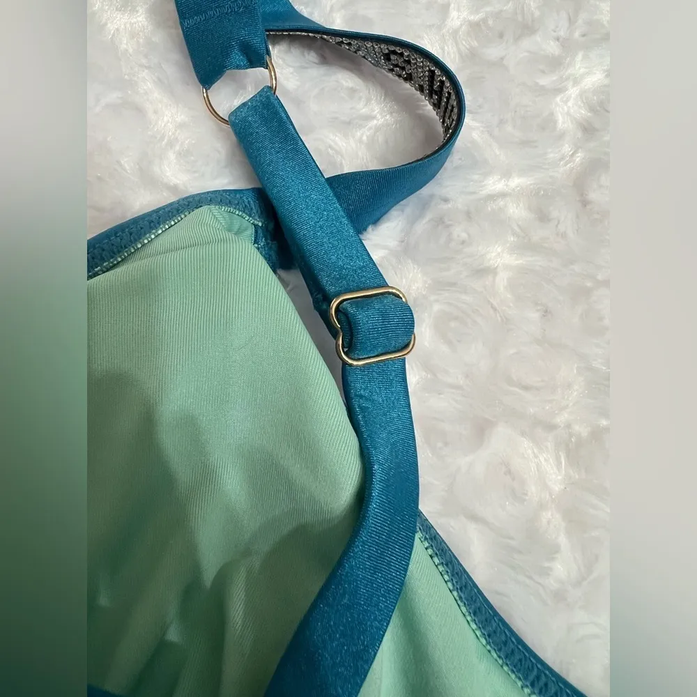 VICTORIA'S SECRET SWIMWEAR RHINESTONE SHINE STRAP SET. Small Top & Medium Bottom - Image 5