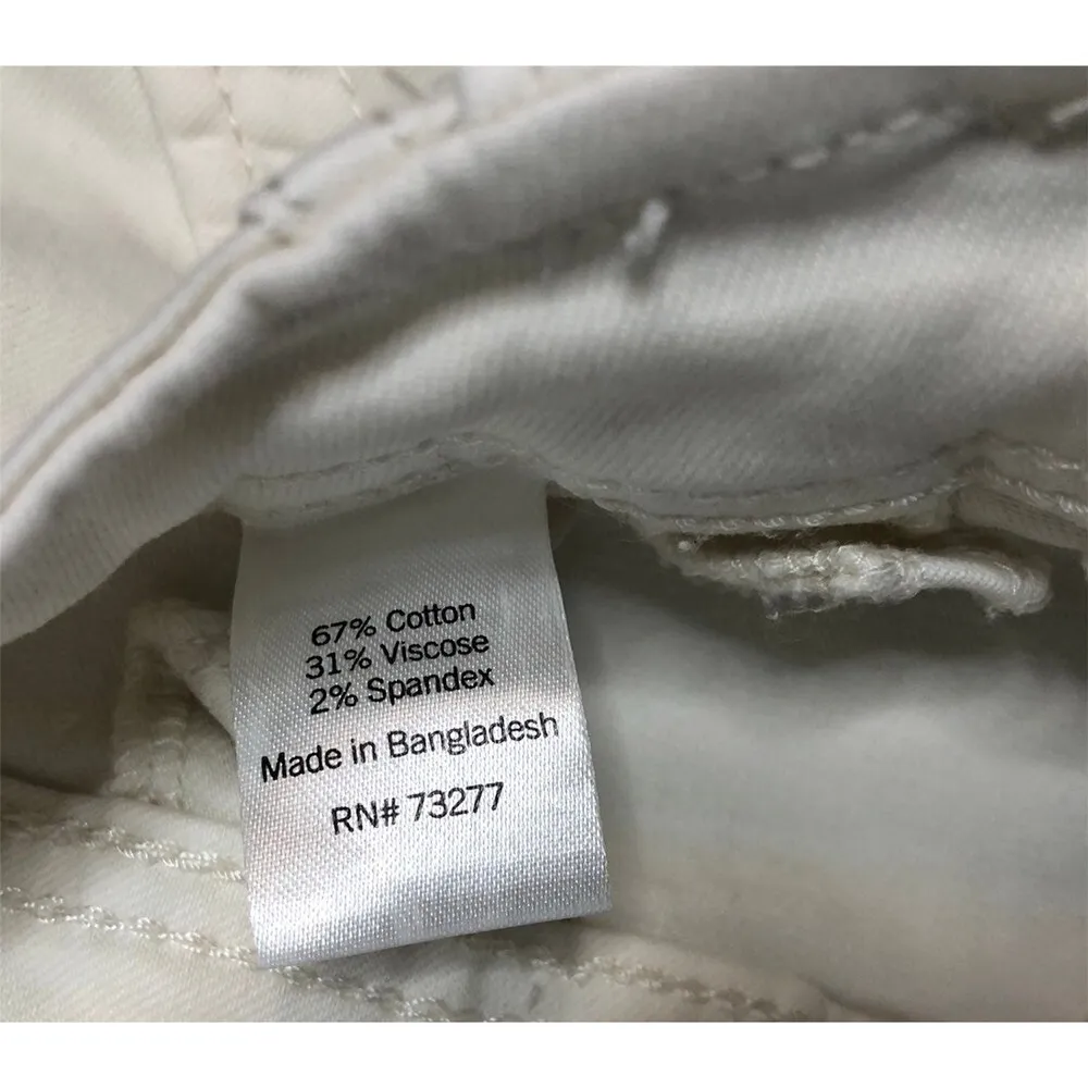 SO Wear it Declare it High Rise Utility Shorts White Size undefined - Image 4