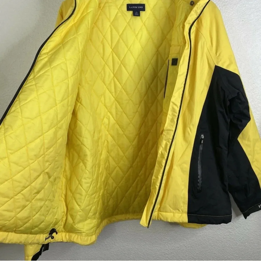 Lands’ End Water Proof Water Resistant Insulated Coat Jacket 18/20 with Hood - Image 8