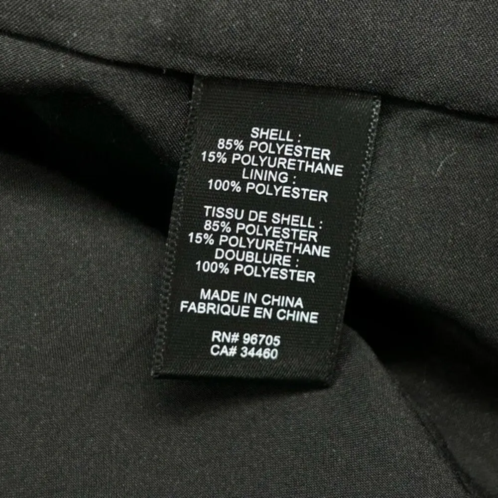 Rebecca Taylor blue vegan faux leather ruffle mini skirt women's size small 6 - Image 8