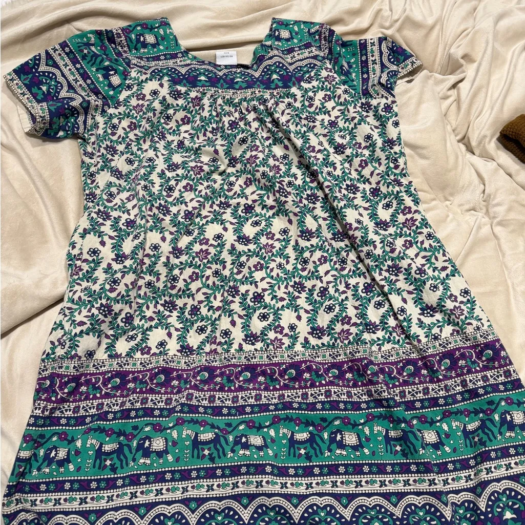 Vermont country store muumuu size 2x Green - Image 2