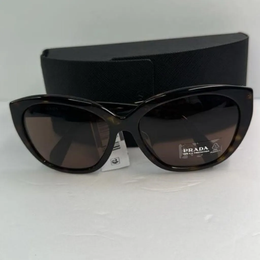 New Authentic Prada PR16XSF Irregular Sunglasses - Image 4