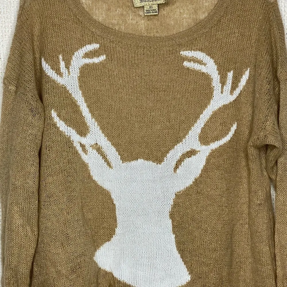 Wildfox White Label Deer Lennon Sweater - Image 14