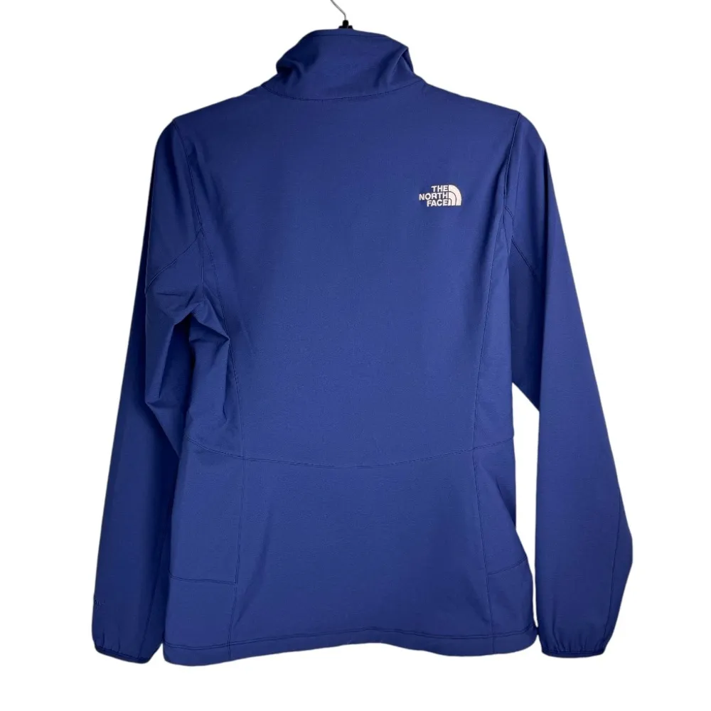 The North Face Womens Canyonwall Windwall Soft Shell Jacket Sz Small Purple - Image 2