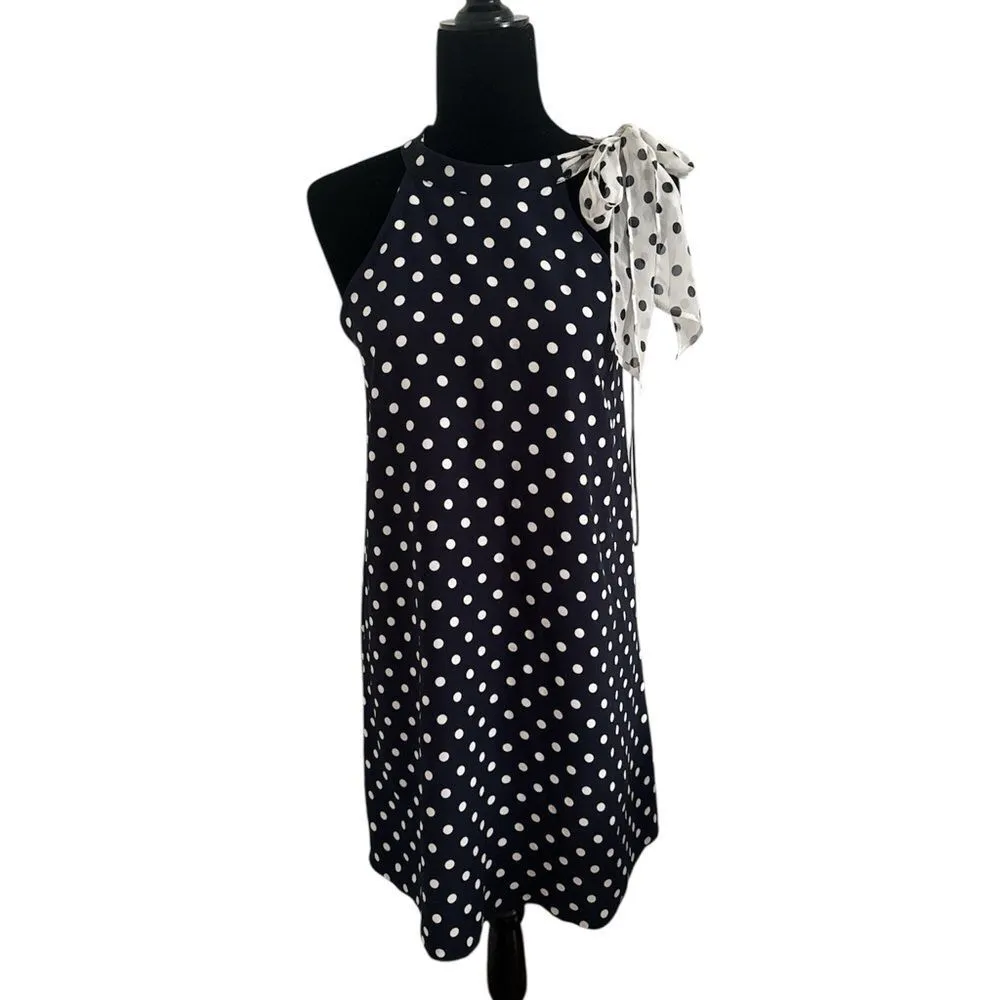 ZARA Halted polka dot Dress EUC - Image 4