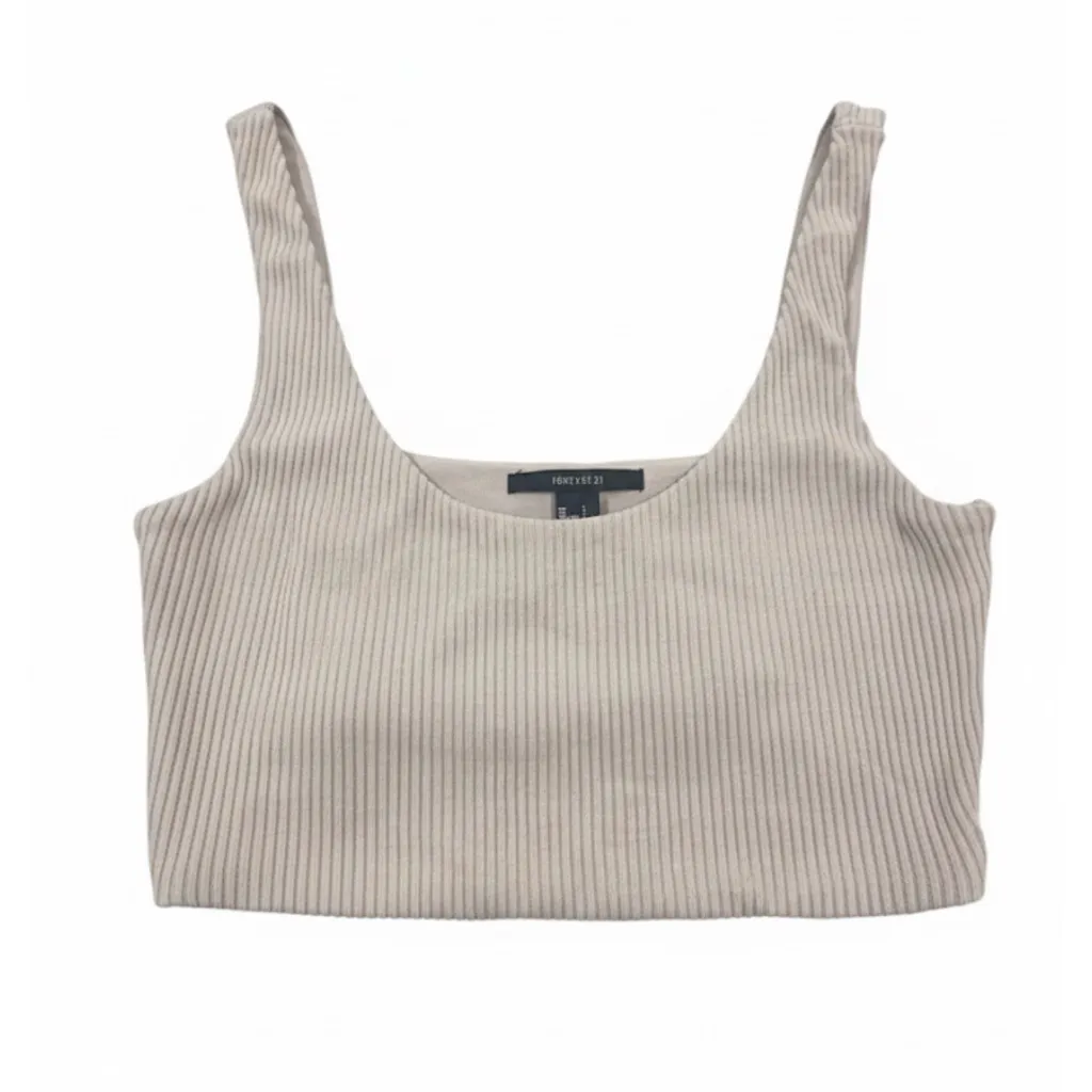 Crop and sports bra bundle size large Yellow - Image 6