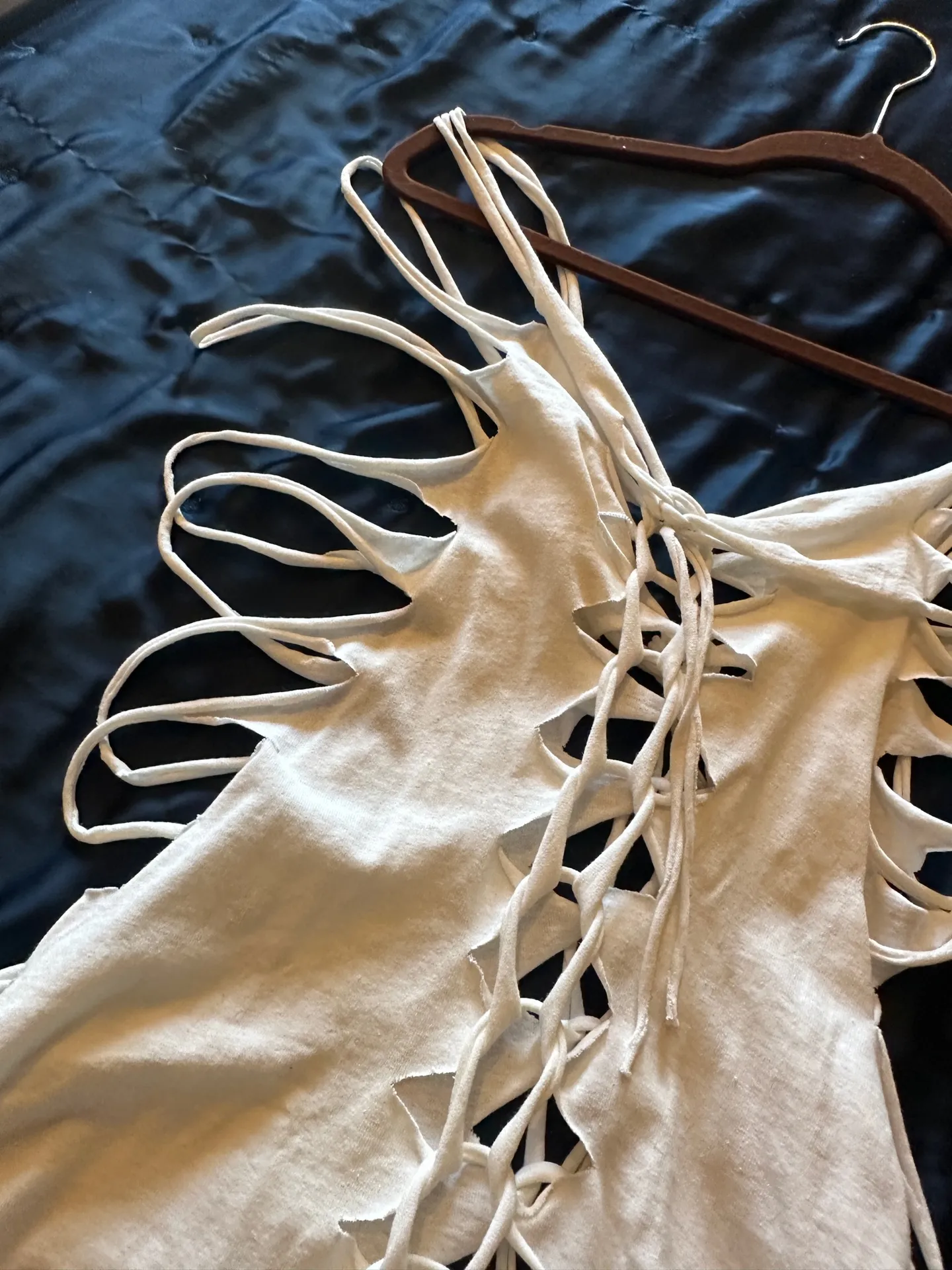 Cut Out Dress White Size M - Image 4