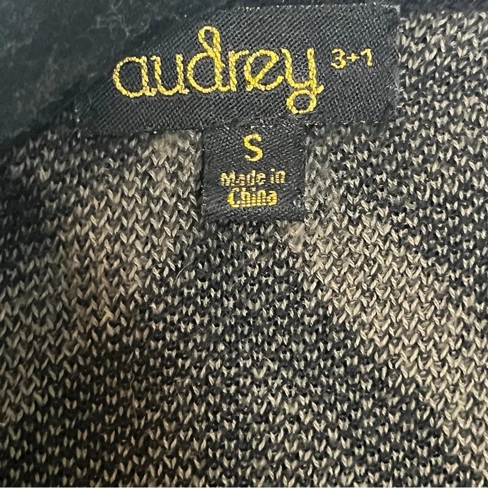 Anthropologie Aztec Print Fringe Cardigan Green Black Small - Image 5