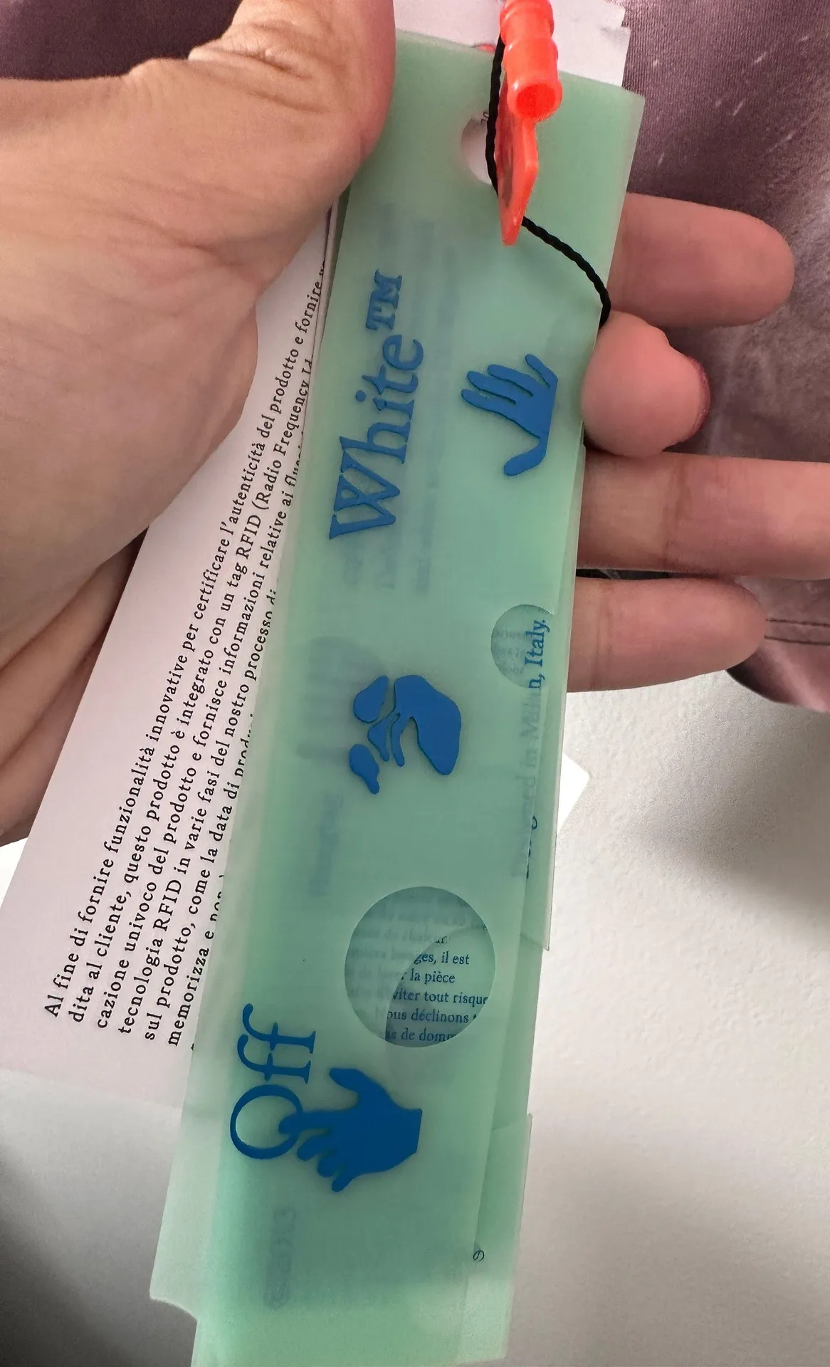 Off-White Liquid Melt Basic Turtleneck Nude Black - Image 7