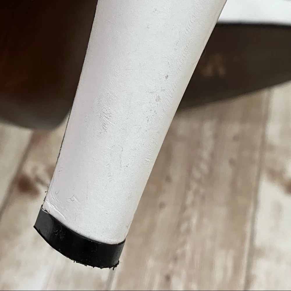 Stuart Weitzman Midnight Blue/White Chunky Sandals 8 1/2 - Image 14