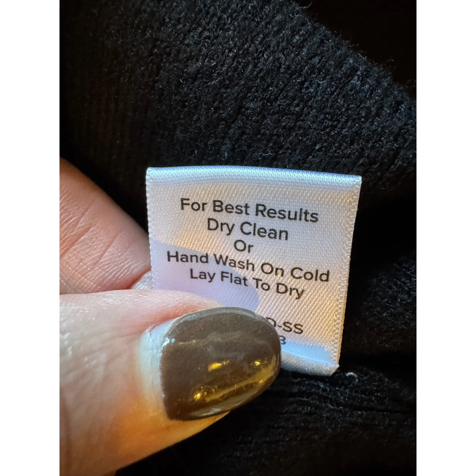 Evereve Dress Women Small Black Knit Adina Off Shoulder Long Sleeve Sweater Mini - Image 12