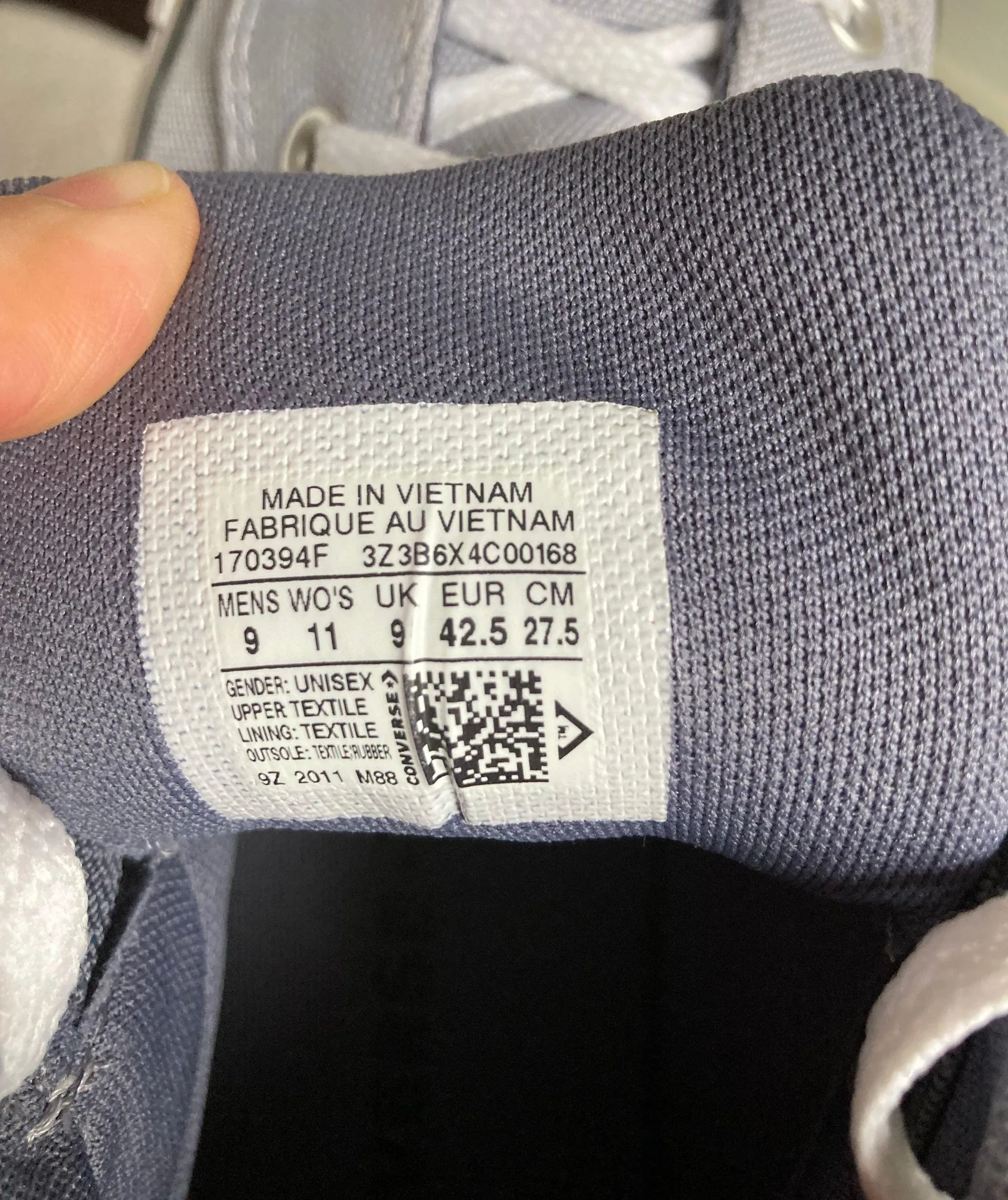 Gray Chuck Taylor - Image 3