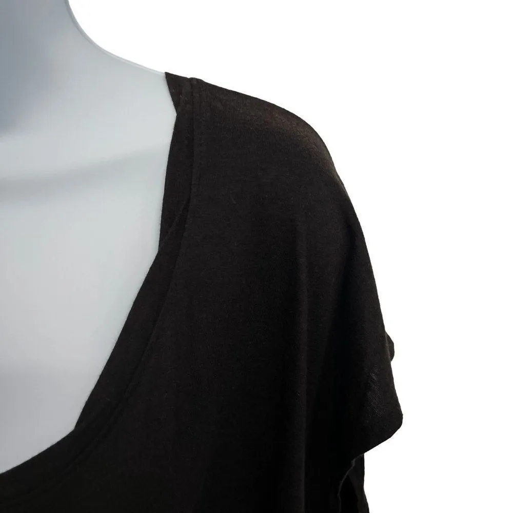 True Religion Western Graphic Rhinestone Loose Fit Short Sleeve T-Shirt Top - Image 6