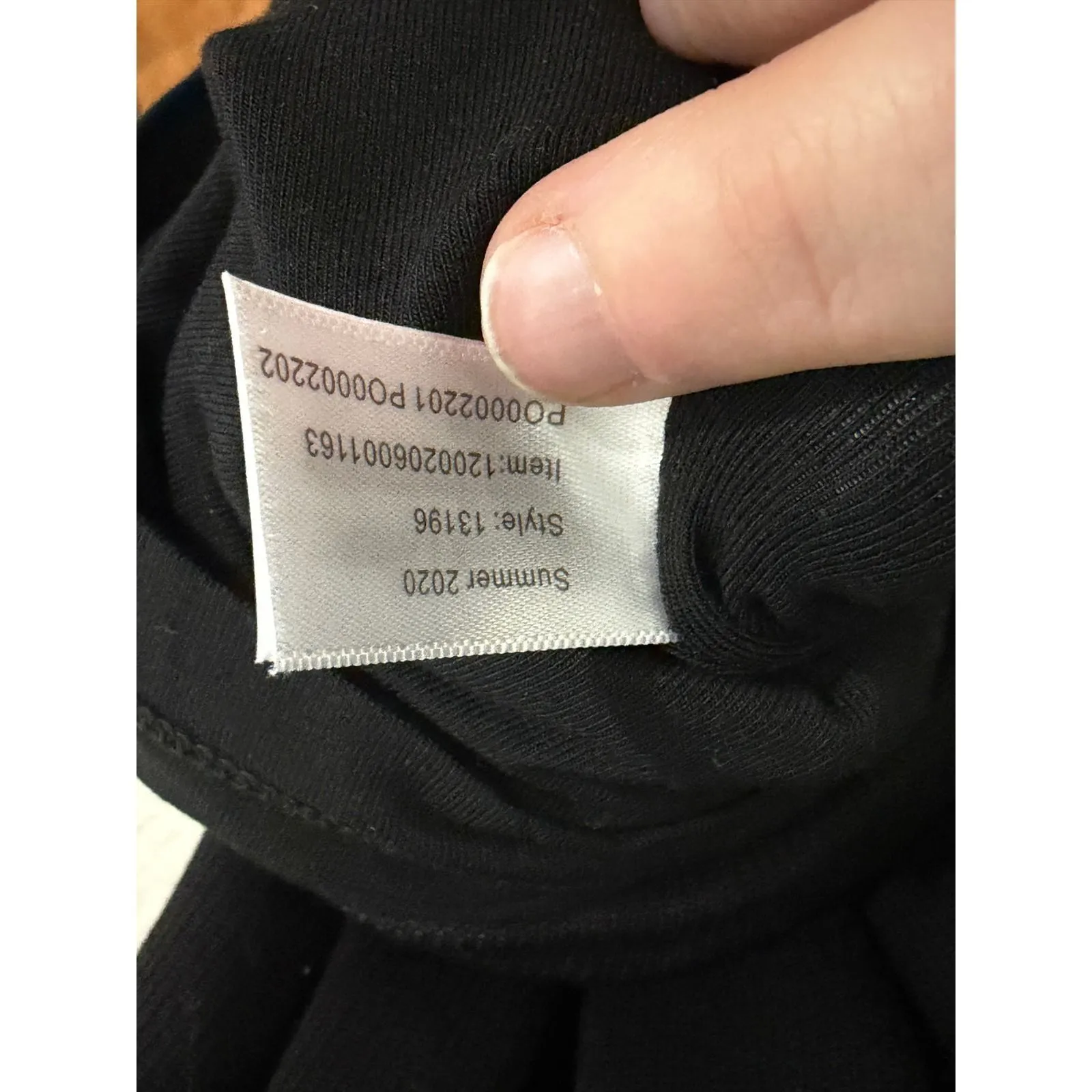 Marine Layer Lexi Daytime Dress Black XL Ribbed Tank Midi - Image 5