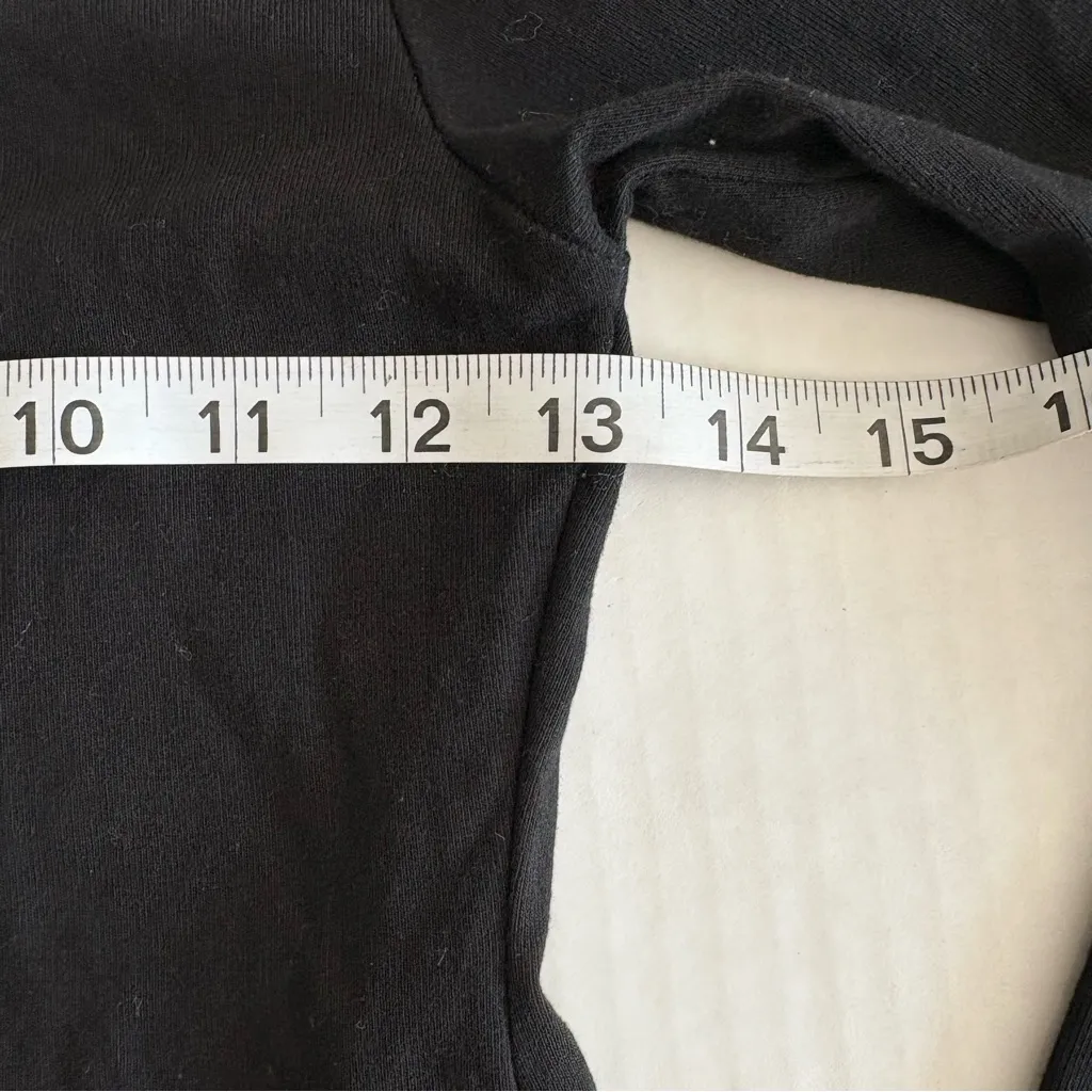 Kittenish mock neck long sleeve bodysuit black medium - Image 10