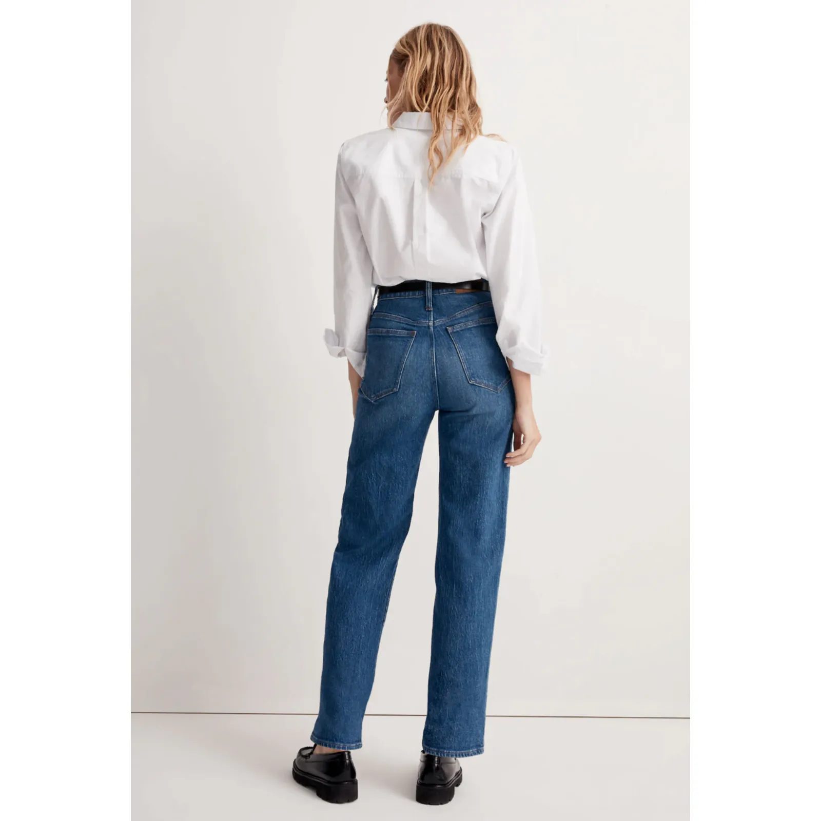 Madewell The Petite Perfect Vintage Wide-Leg Jean in Leifland Wash Size 25P - Image 3