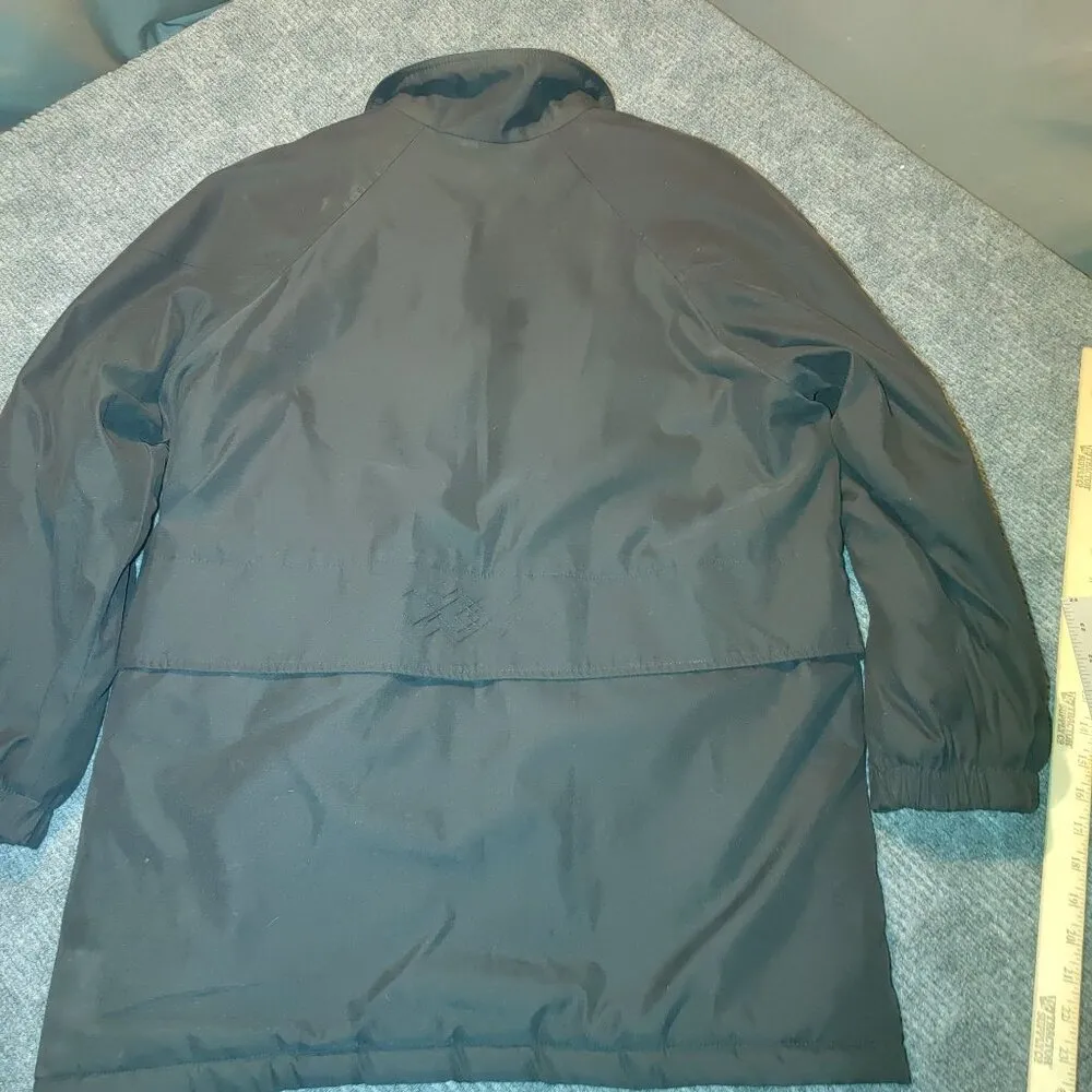 Braetan Black Medium Coat Jacket Winter Coat Insulated Full Ukraine Zip Up - Image 6