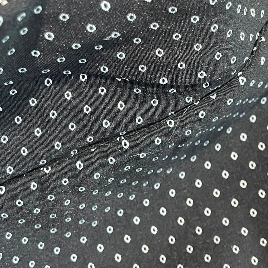 Lane Bryant Outlet Embroidered Polka Dot Pants Womens Size 14 Black White Career - Image 10