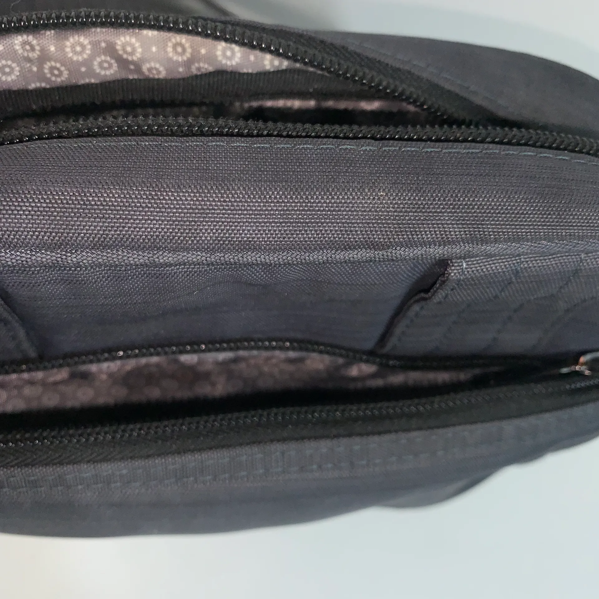 Gray Zipper Convertible Women’s Crossbody Bag - Image 6