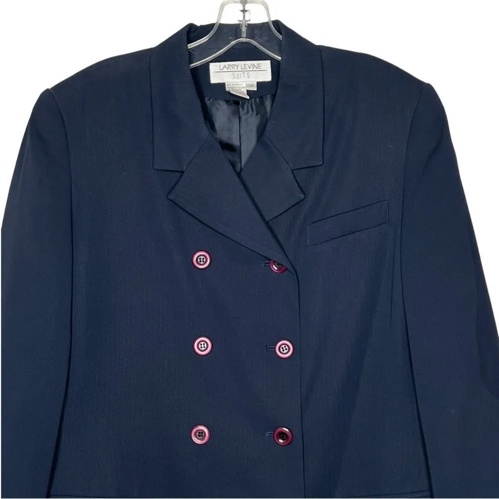 Vintage Larry Levine Suits Pantsuit‎ Size 14 - Image 3