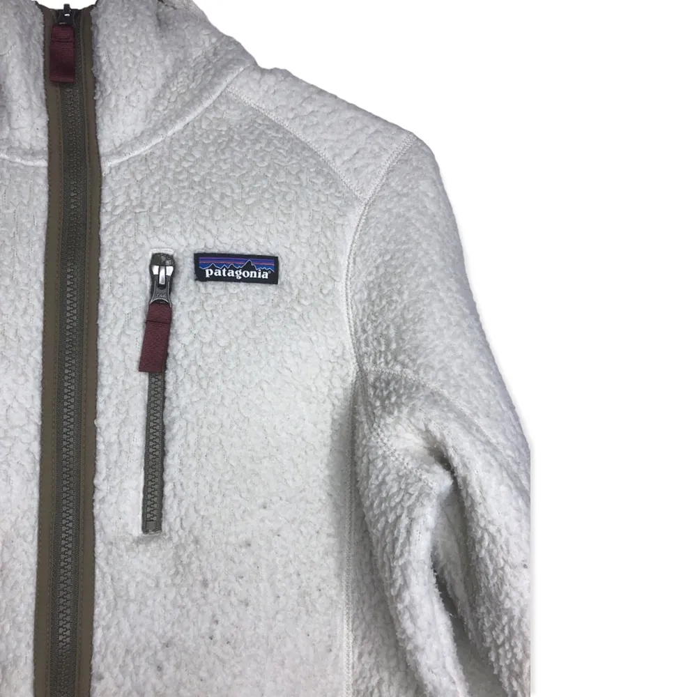 Patagonia Retro Pile Hoody Pelican Medium Flawed - Image 5