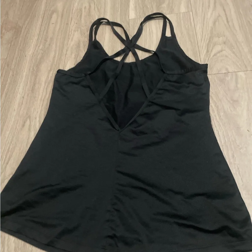 Apana Black Cross-Back Camisole - Image 3