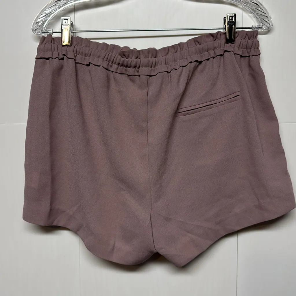 Lulus  Jest Mauve Pull On Drawstring Shorts Size Large - Image 7