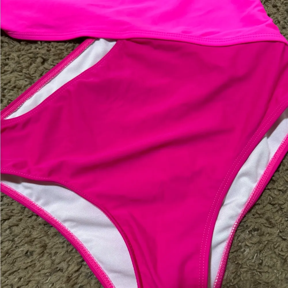 SheIn  pink one peice - Image 5
