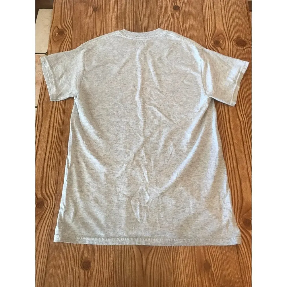 womens grey casual t shirt no graphic size small - Image 4