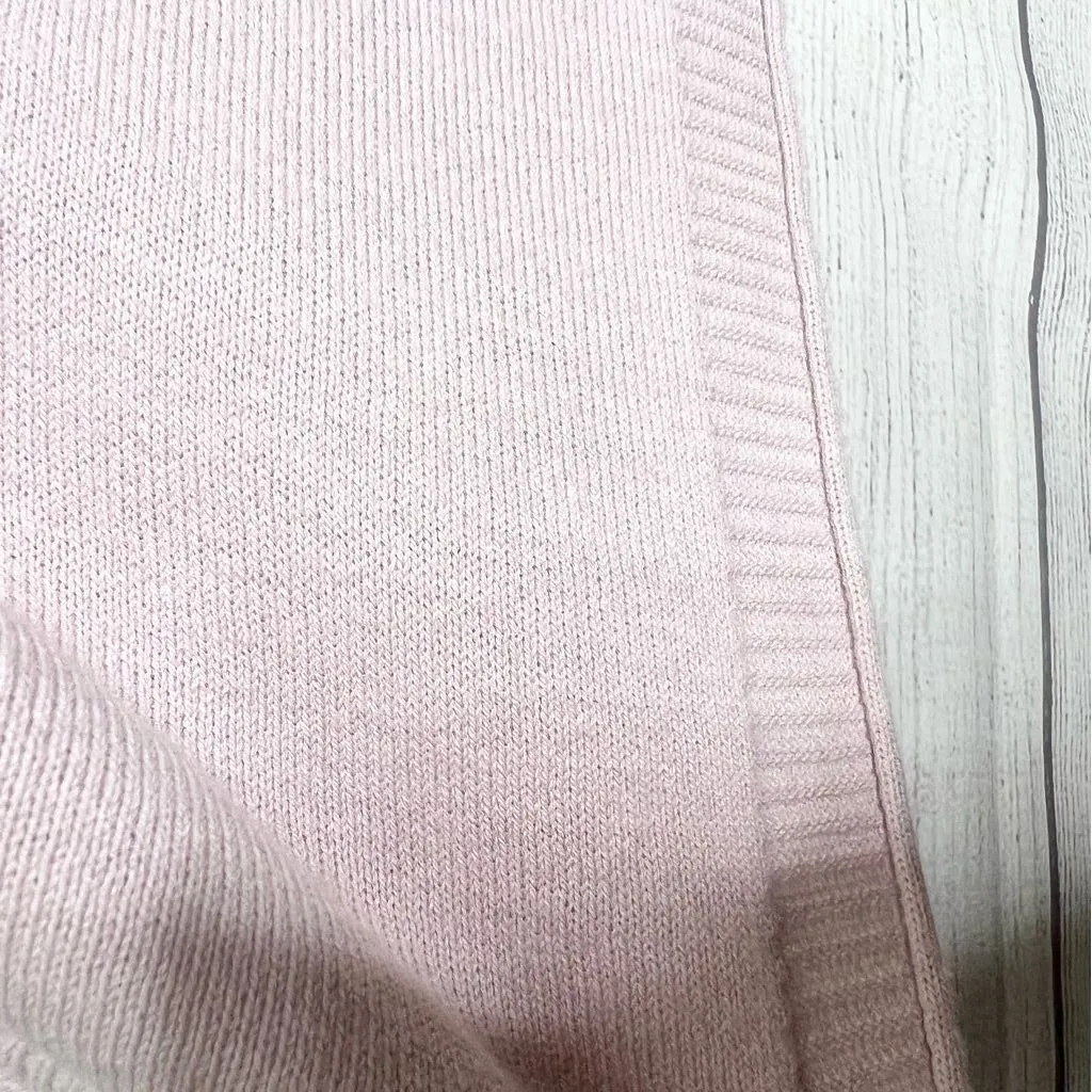 Mersea Catalina Oversized Crew Neck Sweater In Light Pink Dusty Rose One Size Size undefined - Image 11