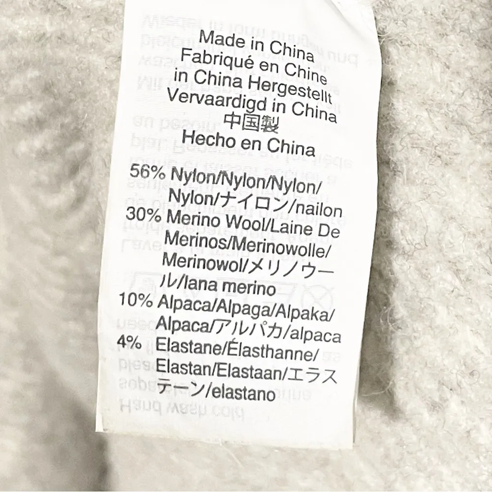 J. Crew Size Small Grey Double-Breasted Wool Blend Cardigan Coat - Image 4