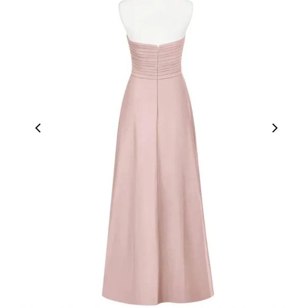 Azazie sz 6 pink‎ Arabella Allure maxi long ball gown  NWT - Image 2