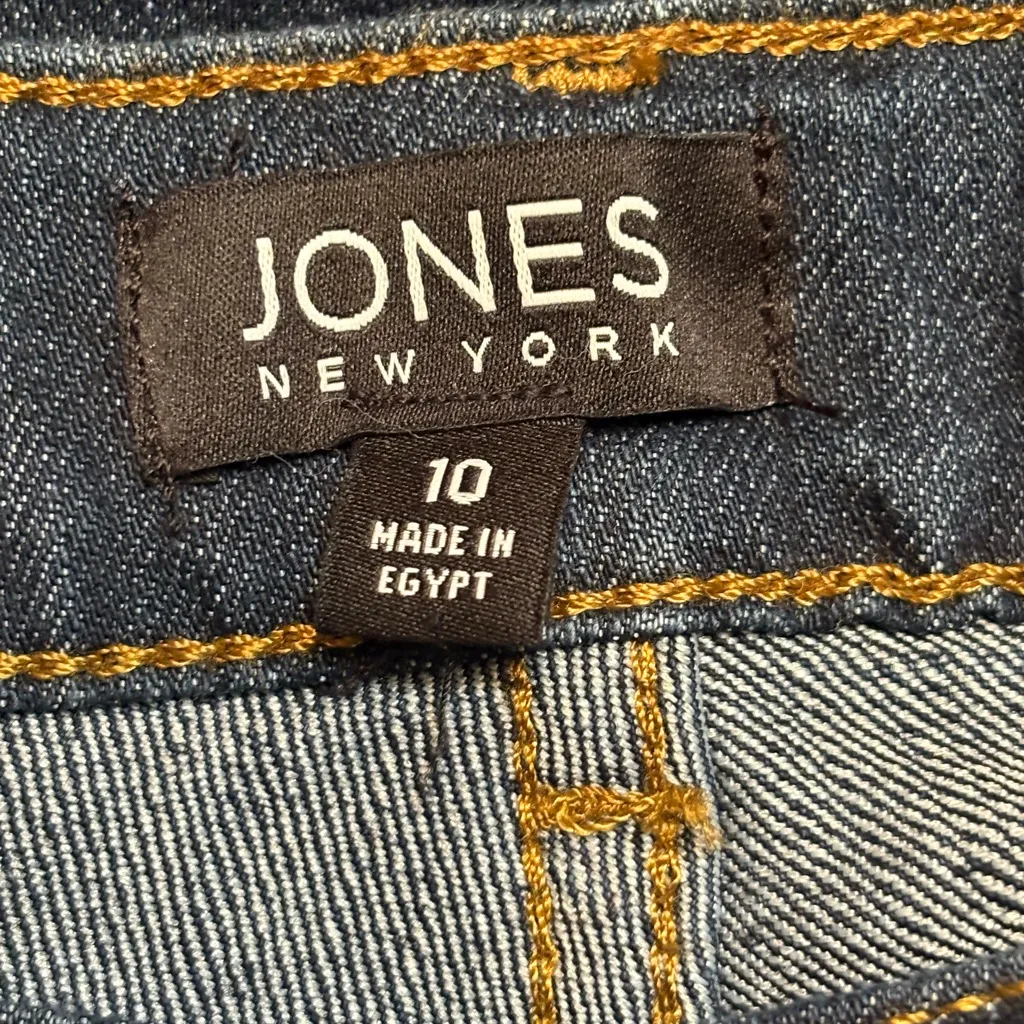 Jones New York Lexington Straight Leg Jeans, Indigo Westpoint Wash NWT - Image 4