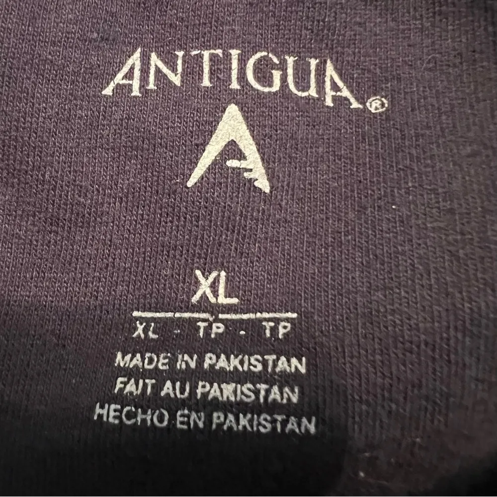 Atlanta Braves Women’s Hoodie size XL Antigua Navy Blue Embroidered Sweatshirt - Image 5