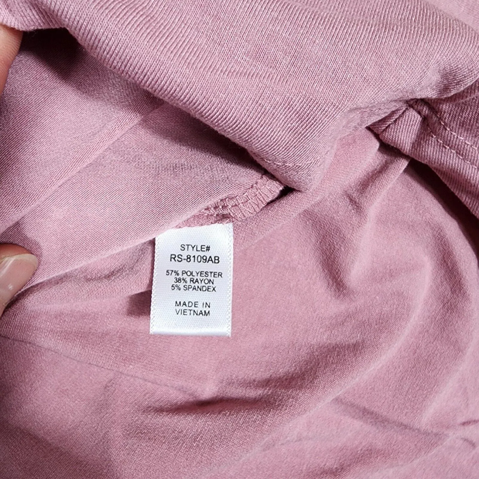 Zenana Mauve Pink Long Sleeve Henley Mini Sweater Dress | Size M Size M - Image 4