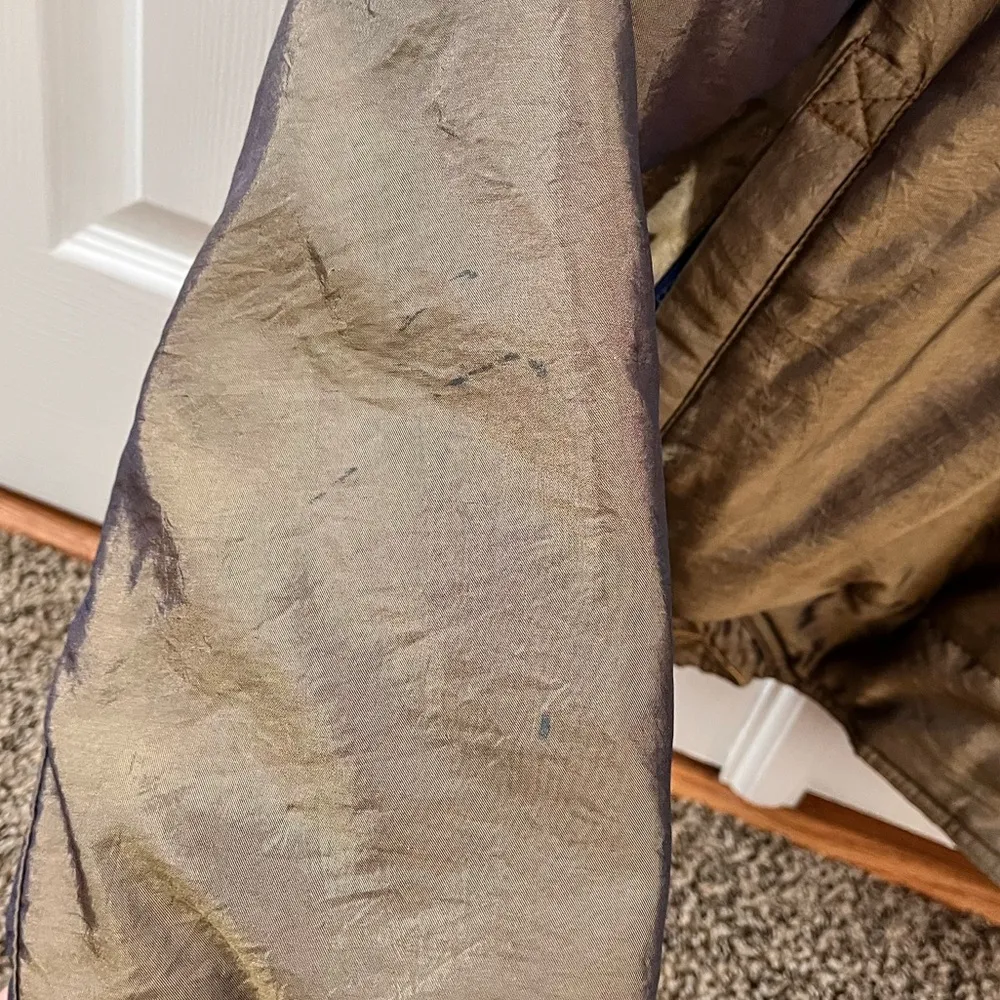 Vintage Obermeyer Coat Jacket Ski Puffer Iridescent S Small - Image 9