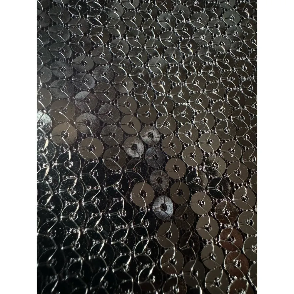 X by Gottex Black Sequin Bomber Jacket with pockets size Large - Image 11